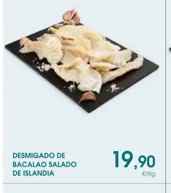 Supermercados Plaza DESMIGADO DE BACALAO SALADO DE ISLANDIA oferta