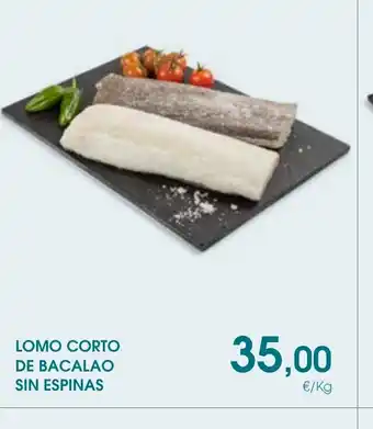 Supermercados Plaza LOMO CORTO DE BACALAO SIN ESPINAS oferta