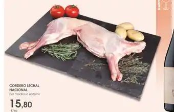 Supermercados Plaza CORDERO LECHAL NACIONAL oferta