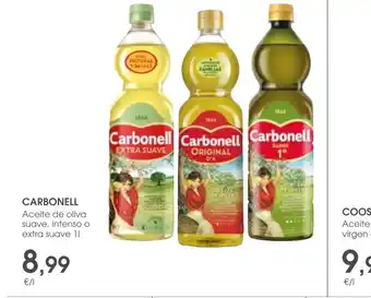 Supermercados Plaza CARBONELL Aceite de oliva suave, intenso o extra suave 11 oferta