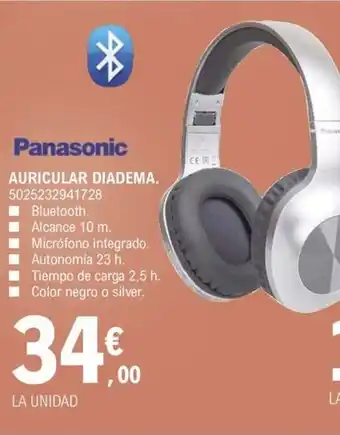 E.Leclerc AURICULAR DIADEMA.5025232941728 oferta