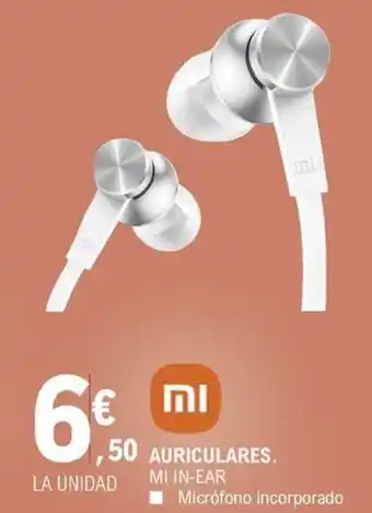 E.Leclerc AURICULARES oferta