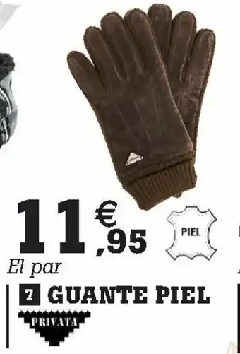 E.Leclerc Guante Piel oferta