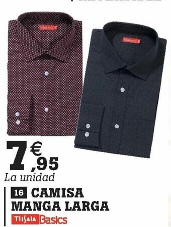 E.Leclerc Camisa Manga Larga oferta