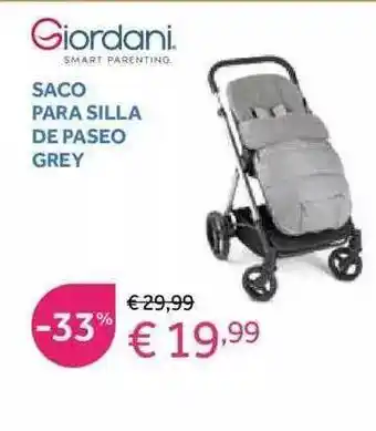 Prénatal Saco Para Silla De Paseo Grey Giordani oferta