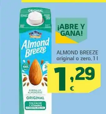HiperDino Almond Breeze Original O Zero oferta