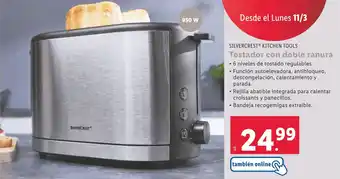 Lidl Tostador con doble ranura oferta