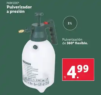 Lidl Pulverizador a presión oferta