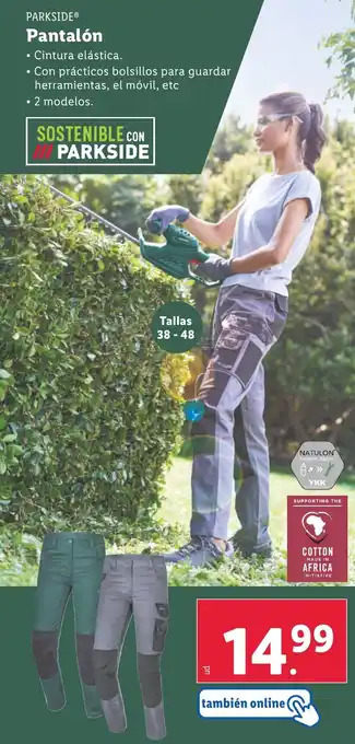 Lidl Pantalón oferta