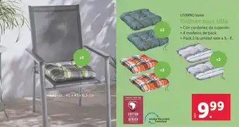Lidl Cojines para silla oferta