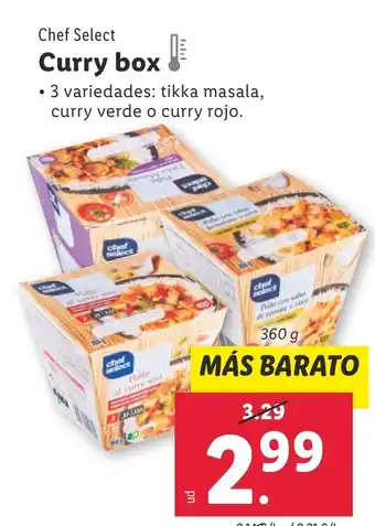 Lidl Curry box! oferta