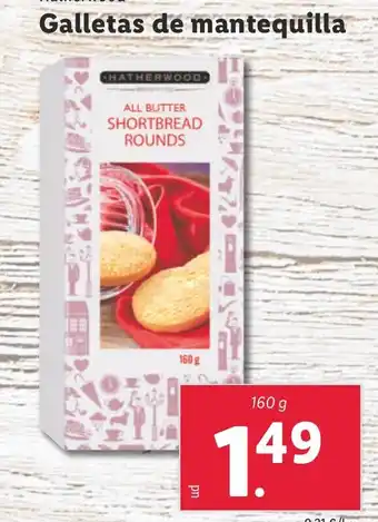 Lidl Galletas de mantequilla oferta