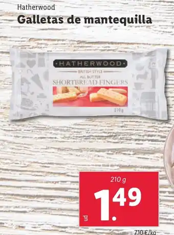 Lidl Galletas de mantequilla oferta