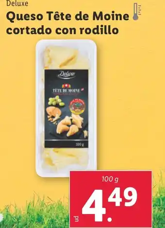 Lidl Queso Tête de Moine ! cortado con rodillo oferta