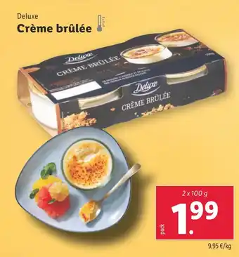 Lidl Crème brûlée oferta