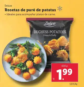 Lidl Rosetas de puré de patatas oferta