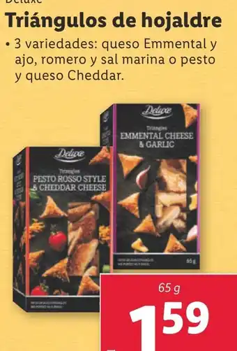 Lidl Triángulos de hojaldre oferta