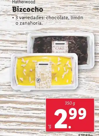 Lidl Bizcocho oferta
