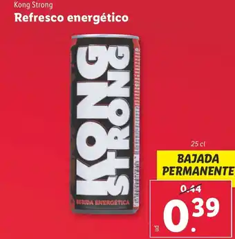 Lidl Refresco energético oferta