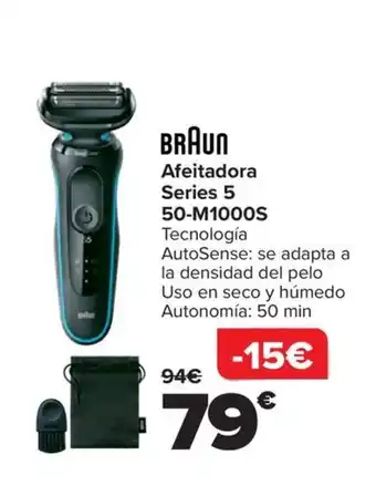 Carrefour Afeitadora Series 5 50-M1000S oferta