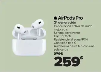 Carrefour AirPods Pro 2ª generación oferta