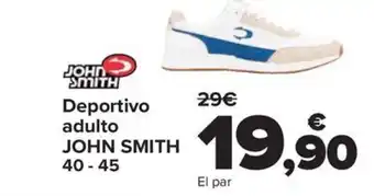 Carrefour Deportivo adulto JOHN SMITH 40-45 oferta