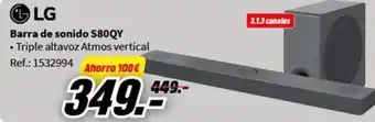MediaMarkt Barra de sonido S80QY oferta