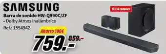 MediaMarkt Barra de sonido HW-Q990C/ZF oferta