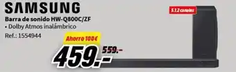 MediaMarkt Barra de sonido HW-Q800C/ZF oferta
