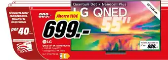 MediaMarkt QNED 55" 4K 55QNED826RE . UHD 4K, Smart TV oferta