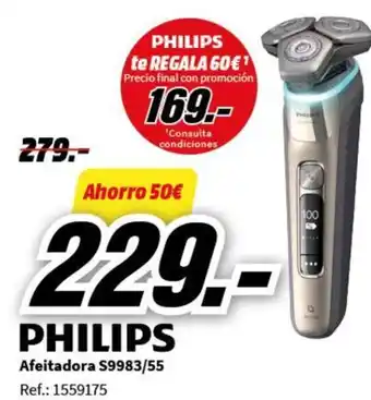 MediaMarkt Afeitadora S9983/55 Ref.: 1559175 oferta