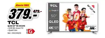 QLED 50" 4K 50C645 . UHD 4K, Smart TV