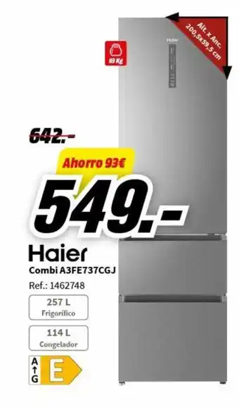 MediaMarkt Combi A3FE737CGJ Ref.: 1462748 oferta