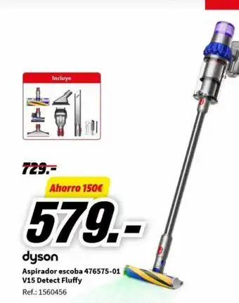 MediaMarkt Aspirador escoba 476575-01 V15 Detect Fluffy Ref.: 1560456 oferta