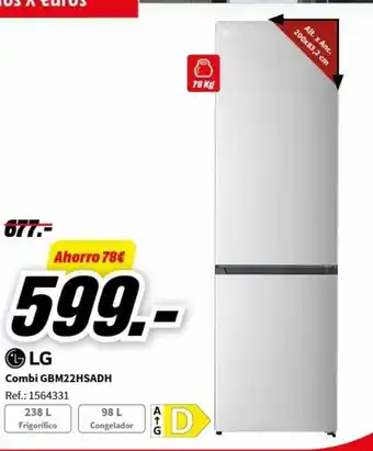 MediaMarkt Combi GBM22HSADH Ref.: 1564331 oferta