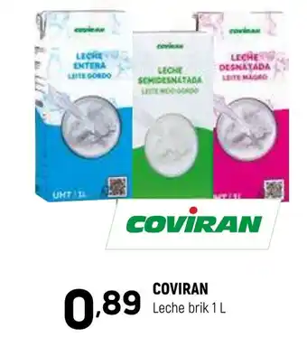 Coviran COVIRAN Leche brik 1 L oferta