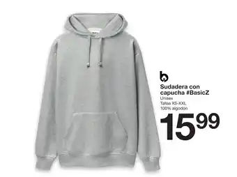 Zeeman Sudadera con capucha #BasicZ oferta