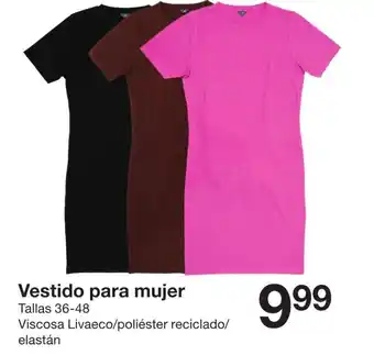 Zeeman Vestido para mujer oferta
