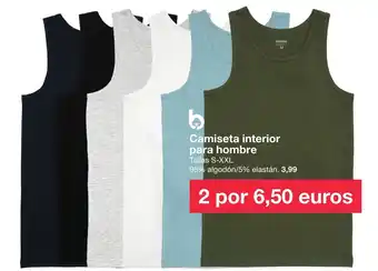 Zeeman Camiseta interior para hombre oferta