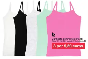 Zeeman Camiseta de tirantes infantil oferta