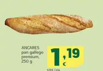 HiperDino ANCARES pan gallego premium, 250 g oferta