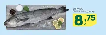 HiperDino CORVINA (PIEZA 2-3 kg), el kg oferta