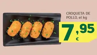 HiperDino CROQUETA DE POLLO, el kg oferta