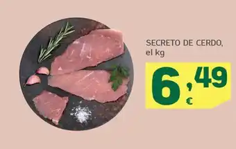 HiperDino SECRETO DE CERDO, el kg oferta