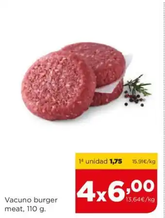Alimerka Vacuno burger meat, 110 g. oferta