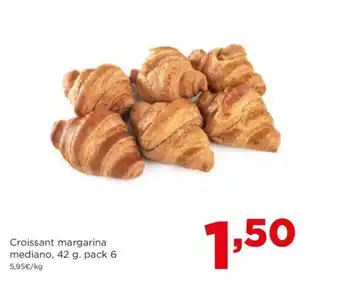 Alimerka Croissant margarina mediano, 42 g. oferta