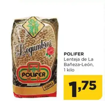 Alimerka POLIFER Lenteja de La Bañeza-León, 1 kilo oferta