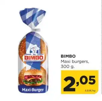 Alimerka BIMBO Maxi burgers, 300 g. oferta