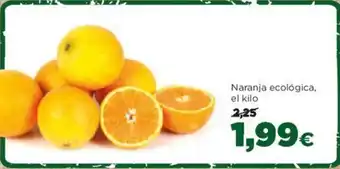 Alimerka Naranja ecológica, el kilo oferta