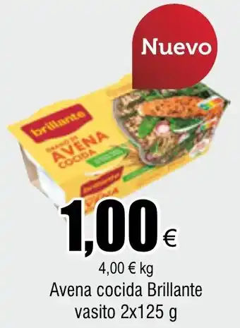 FROIZ Avena cocida Brillante vasito 2x125 g oferta